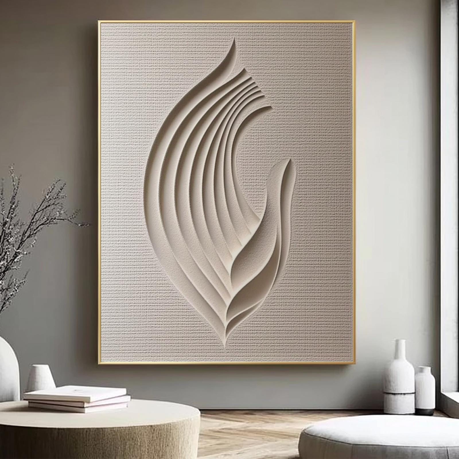 1pc frameless Abstract 3d Reli - Photography Geometry review and price