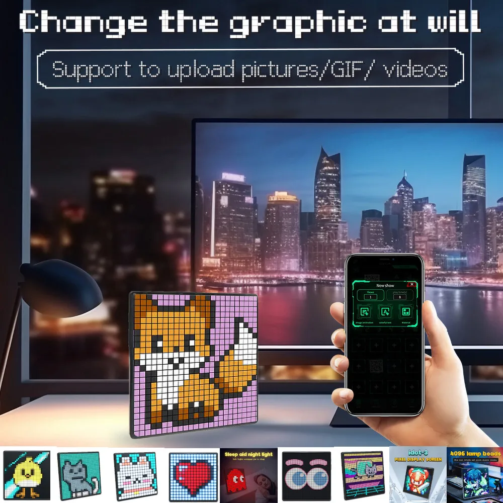 NEW 64x64 LED Pixel Display Sm - Pixel Art Led Panel review and price