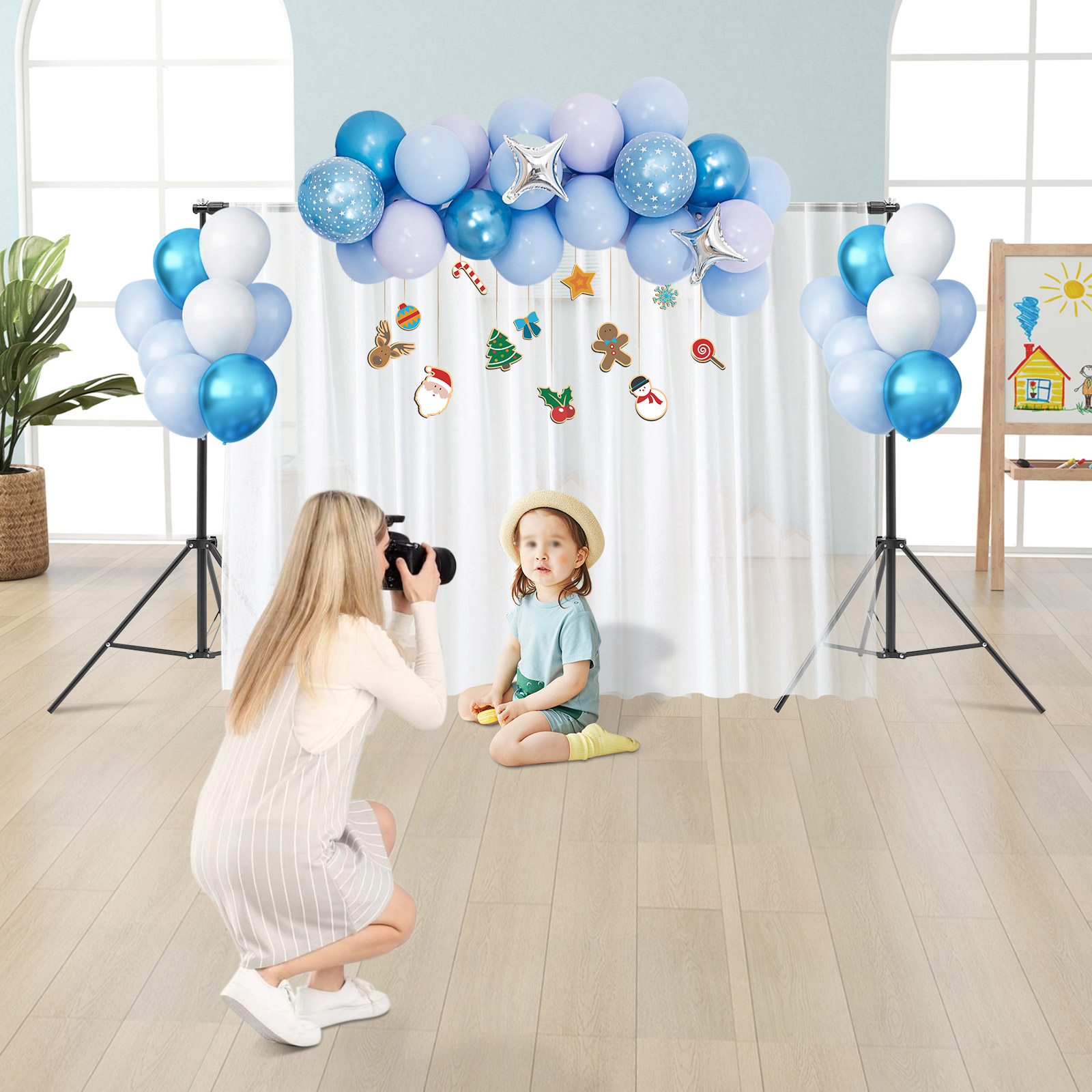 Photo Background Stand Kit, Po - Backdrop Stand Kit review and price