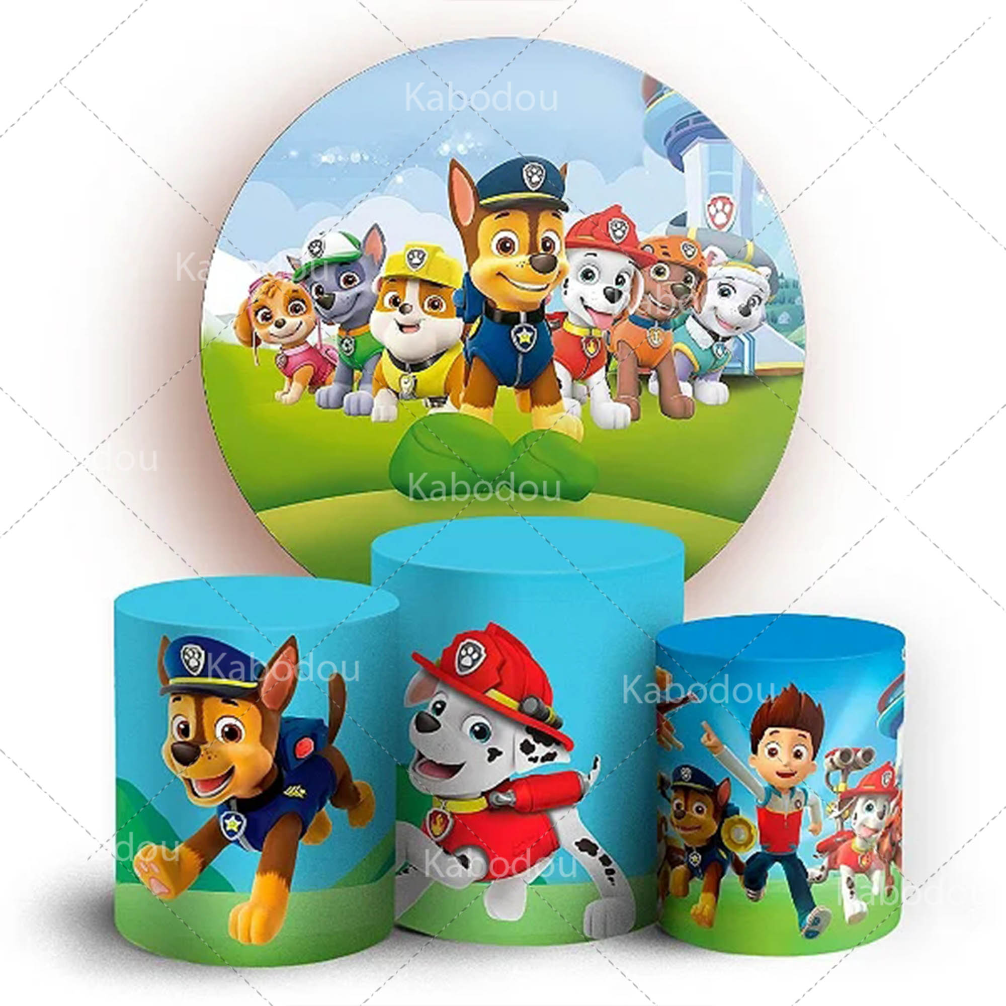 Paws Patrols Round Backdrop Do - Photography Sport review and price