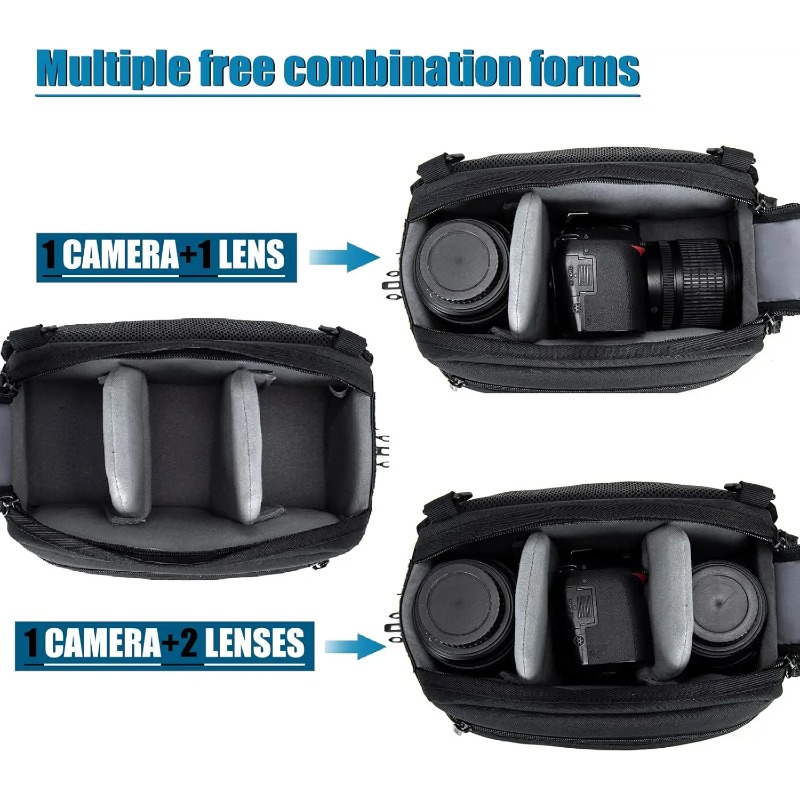 Waterproof One-Shoulder Sling  - Photography Camera review and price