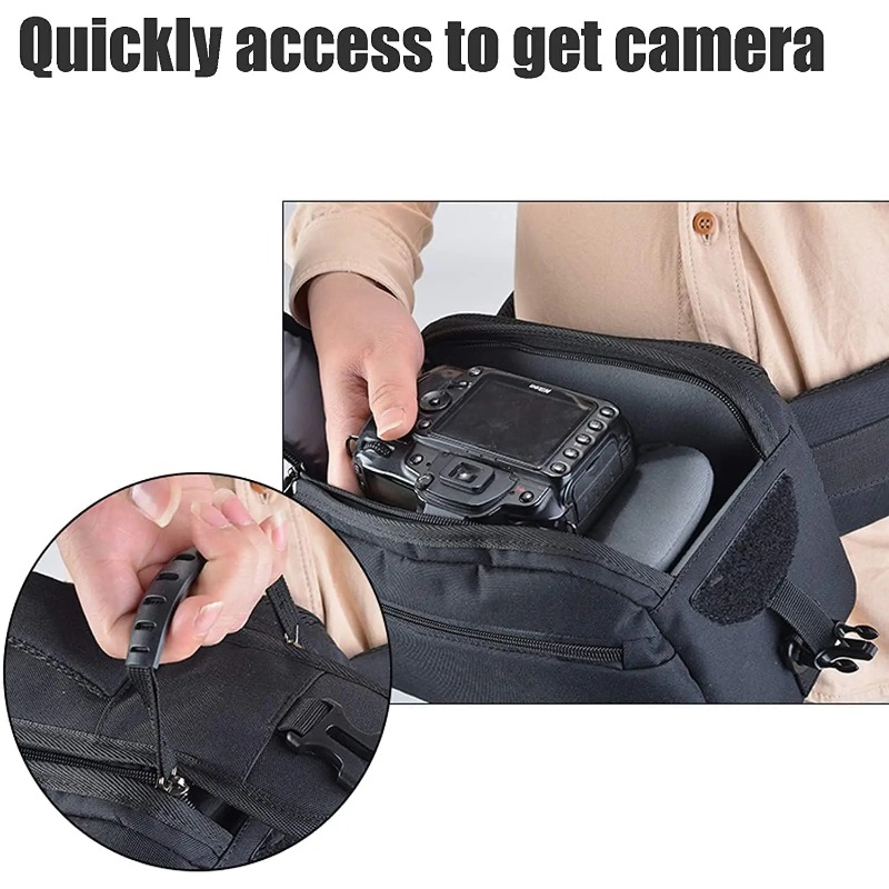 Waterproof One-Shoulder Sling  - Photography Camera review and price