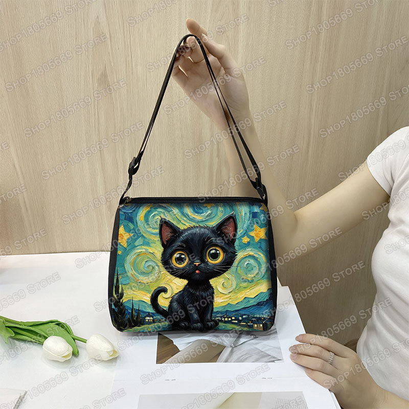 Oil Painting Van Gogh Black Ca - Photography Geometry review and price