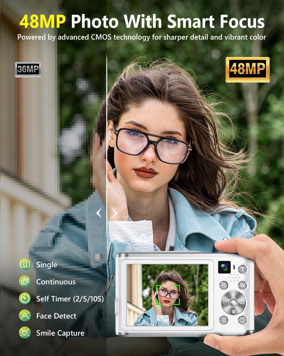 4K Digital Camera for Vlogging - Photography Zoom review and price