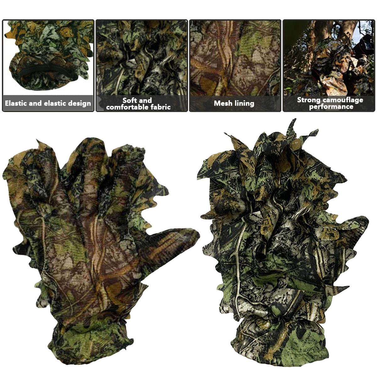 3D Camouflage Leaf Hunting Glo - Photography Training review and price