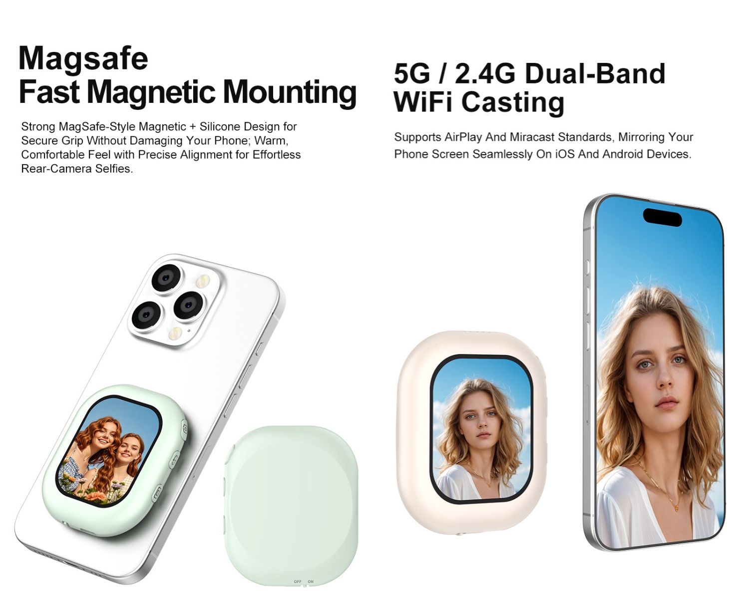 Wireless Mini Magnetic Selfie  - Photography Camera review and price