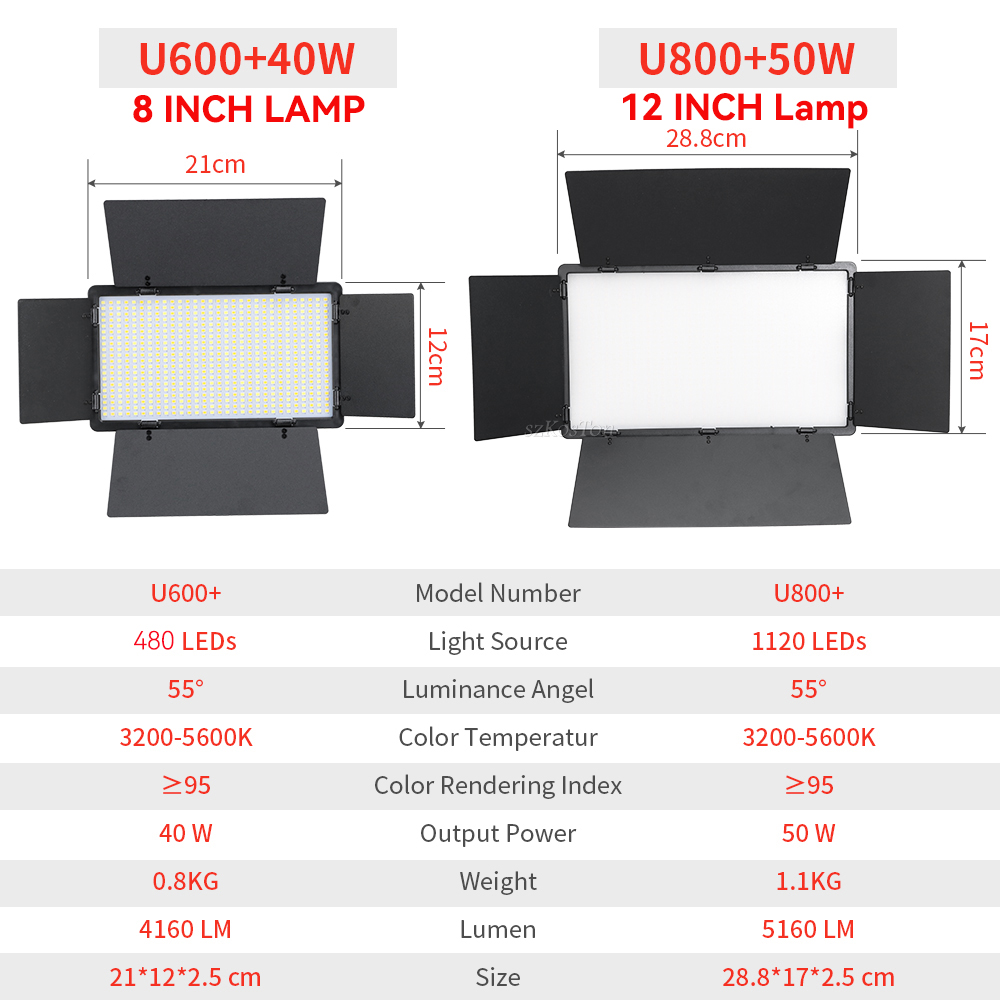 U800 U600 LED Photo Studio Vid - Photography Game review and price